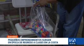 La temporada de regreso a clases  impulsa la economía popular. Familias transforman sus espacios privados en puntos de venta de útiles escolares. Un reportaje de Jazmín Solís