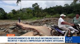 La parroquia San José del Tambo enfrenta las consecuencias de las fuertes lluvias. La crecida del río ha comprometido la infraestructura vial. Un reportaje de  Jonathan Quezada