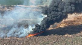 Emergencia por incendio en Buckeye