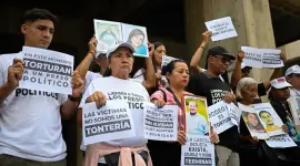 Familiares de presos políticos en Venezuela
