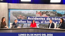 En De Lunes a Lunes se analizó el repunte de accidentes de tránsito en Ecuador, que ha alcanzado una tasa de 13 fallecidos por cada 100.000 habitantes. Además, el panorama económico del país, que proyecta un crecimiento este año según el Banco Central y el FMI, impulsado por niveles récord de inversión extranjera y el dinamismo del consumo interno.
