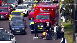 Siniestro de tránsito en Quito deja un herido este 5 de mayo
