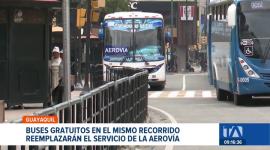 La Aerovía entró en una fase de mantenimiento preventivo desde este lunes 4 de mayo. Para mitigar el impacto, se habilitaron buses sin costo. Un reportaje de Paula Kuhn