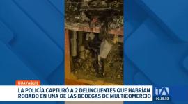 Los delincuentes, que ya habían sido denunciados anteriormente, fueron sorprendidos tras sustraer diversos artículos de una bodega de Multicomercio. Un reportaje de Ricardo Cruzatty