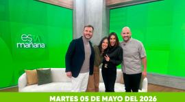 Mira el capítulo de esTAmañana del martes 5 de mayo del 2026. Un magazine diferente y entretenido, con contenido de calidad. De lunes a viernes, de 09:30 a 12:00.