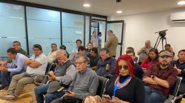 Reunión con Concejales de los transportistas que racionalizaron sus frecuencias de recorridos en la ciudad de Quito.