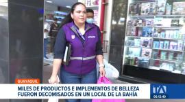 Un operativo de control permitió la incautación de miles de productos de belleza y dispositivos sin registro sanitario. Un reportaje de Jazmín Solís