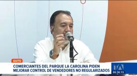 Comerciantes regularizados del norte de Quito exigen controles más estrictos ante la proliferación de ventas informales en el parque La Carolina. Un reportaje de Stephany Paz