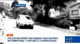 La tecnología fue fundamental para que la Policía Nacional lograra interceptar un vehículo de aplicación que había sido robado. Un reportaje de Brigette Mancheno