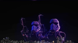 Un cielo galáctico en Corea del Sur