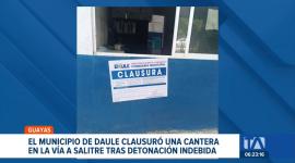 Las constantes detonaciones y el impacto ambiental motivaron la clausura del predio. Las autoridades locales elaboran un informe técnico. Un reportaje de Ever Moreira