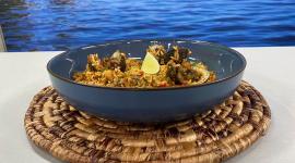 Este jueves 7 de mayo del 2026 preparamos arroz marinero, junto al chef Felipe Campana.