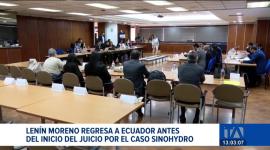 El expresidente llegó a Ecuador tras casi cinco años en Paraguay; el próximo lunes 11 de mayo inicia la audiencia de juicio donde él y otras 20 personas están procesadas por presunta corrupción.