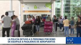La Policía desarticuló a una red que operaba cerca de aeropuertos; los delincuentes obtenían datos de sus víctimas a través de personas allegadas a estas.