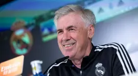 Carlo Ancelotti, exfutbolista y entrenador de fútbol italiano.