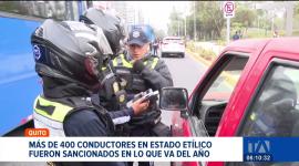 Las cifras de la AMT revelan que más de 400 conductores han sido sancionados por manejar ebrios en lo que va de 2026. Un reportaje de Stephany Paz