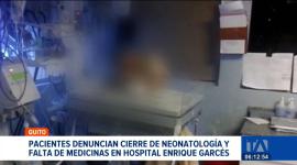 La situación en el Hospital Enrique Garcés es crítica. : Pacientes denuncian cierre de Neonatología y falta de medicinas e insumos básicos. Un reportaje de Nathalie Jiménez