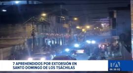 La Policía Nacional ejecutó una serie de allanamientos en Santo Domingo. Se logró desarticular a bandas dedicadas al cobro de vacunas. Un reportaje de Karen Caguano
