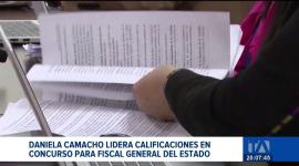 La Comisión Ciudadana de Selección publicó el informe final con las calificaciones de los 28 postulantes. Daniela Camacho lidera la lista. Un reportaje de Belén Merizalde