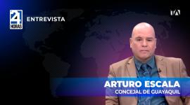 "No subiremos el pasaje mientras no existan mejoras reales para los usuarios" señaló Arturo Escala, concejal de Guayaquil, sobre el debate de alza de pasaje urbano.