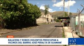 La violencia se recrudece en el sector de Guamaní, donde un reciente enfrentamiento armado dejó varias personas heridas. Un reportaje de Gustavo Jaramillo