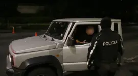 Un conductor fue detenido por incumplir el toque de queda el pasado 3 de mayo en Pichincha.