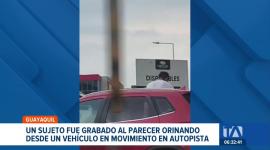 El comportamiento de un ciudadano en la Autopista Narcisa de Jesús se volvió viral, desatando una ola de críticas por la falta de civismo. Un reportaje de Jazmín Solís