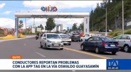Conductores que circulan por esta arteria clave en el norte de Quito reportan dificultades constantes para cancelar la tarifa del telepeaje. Un reportaje de Nathalie Jiménez