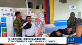 Más de 500 habitantes de comunidades de Sucumbios se beneficiaron de una jornada de atención médica gratuita del ejército ecuatoriano. Un reportaje de Jario Jácome
