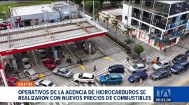La Agencia de Hidrocarburos realizó operativos en Guayaquil para controlar la venta y el precio de la gasolina en estaciones. Un reportaje de Astrid Singre