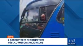 Operativos detectaron infracciones en el transporte público. Un chofer fue sancionado por pasarse un semáforo en rojo y otro por conducir en estado etílico. Un reportaje de Juan Miguel Rodríguez
