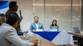 La presidenta del Consejo de la Judicatura se reunió con el gremio de transportistas.