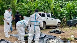 Fiscalía, Policía y Fuerzas Armadas ejecutan diligencias tras hallar dos cuerpos sin vida en Orellana.