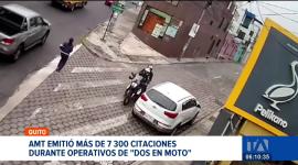 La AMT intensifica los operativos "Dos en moto" para verificar el cumplimiento de la normativa de circulación. Más de 2.000 motocicletas fueron retenidas. Un reportaje de Stephany Paz
