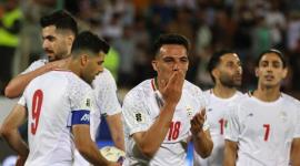 Jugadores de la selección de Irán