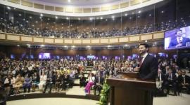 Niels Olsen presentó el informe de gesitón del primer año de la Asamblea Nacional.