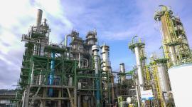 Imagen de la Refinería de Esmeraldas el 14 de mayo de 2026.