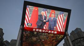 Donald Trump se reunió con Xi Jinping en su viaje oficial a China.
