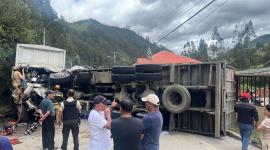 Un siniestro de tránsito registrado en el km 10, sector Marianza, deja varias personas heridas