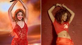 Shakira retoma la canción "Hips Don't Lie" en su gira mundial.