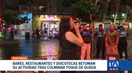 Luego de dos semanas de pérdidas consecutivas por el toque de queda, bares, discotecas y restaurantes de Guayaquil se preparan para reactivarse. Un reportaje de: Camila Guevara