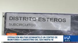Durante un operativo militar en Guayaquil se desmontaron cámaras de video que grupos delictivos habían instalado ilegalmente. Un reportaje de Macarena Larrea