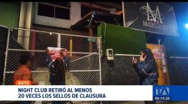 Ante la reincidencia del establecimiento nocturno en el norte de Quito, la AMC decidió llevar el caso a instancias judiciales. Un reportaje de Juan Miguel Rodríguez