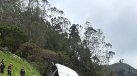 Un bis se volcó en Chimborazo, la tarde de este 18 de mayo de 2026