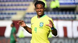 Endrick, jugador de Brasil.