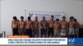 La Policía desmanteló una red dedicada al robo a mano armada en carreteras. La organización utilizaba una casa en Samborondón como centro de operaciones. Un reportaje de Catalina García