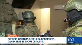 Fuerzas Armadas intensifican los controles de armas, municiones y explosivos tras el toque de queda para contener a las estructuras delictivas. Un reportaje de Paula Kuhn