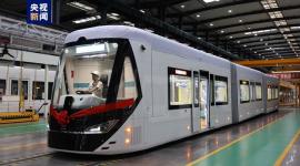 El tranvía del futuro ya circula en China. No tiene rieles, sigue vías virtuales