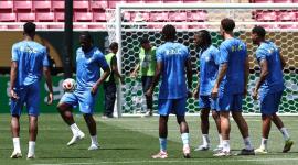 La Selección del Congo se prepara para el Mundial