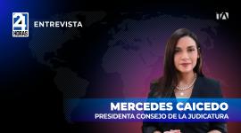 "He recibido amenazas de muerte y no tengo miedo; es un riesgo de administrar justicia" comentó Mercedes Caicedo, presidenta del Consejo de la Judicatura, sobre amenazas en su contra desde que asumió el cargo.